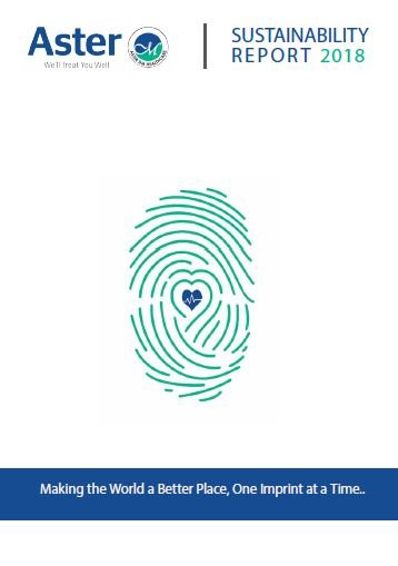 Aster DM Healthcare Sustainability Report 2018
